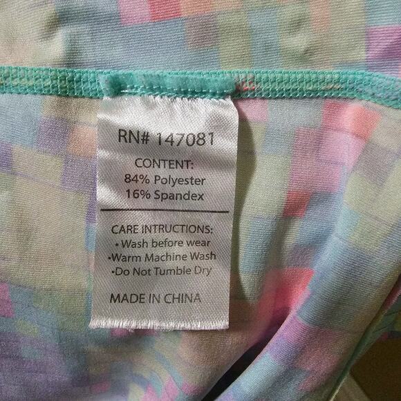 Tone It Up Bandier Tank Top Size Small Workout Yoga Casual Colorful Running - Picture 5 of 5